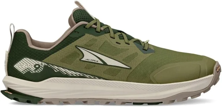 Altra Lone Peak 9+ Running Shoes Trail Green – Green 44.5 Herr