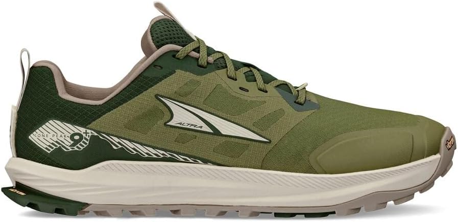 Altra Lone Peak 9+ Running Shoes Trail Green – Green 44.5 Herr
