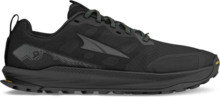 Altra Lone Peak 9+ Running Shoes Trail Shoe Black – Black 46, blackone Herr