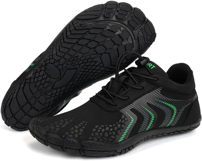 BibHoly Barefoot Shoes Barefoot Shoes Lightweight Breathable Trail Running Shoes Non-Slip Trainers Walking Shoes with Zero-Drop Solhe Herr