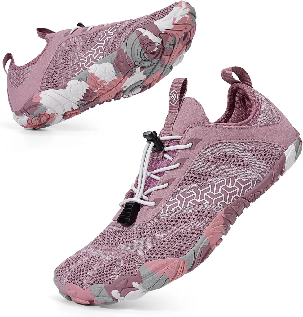 BibHoly Barefoot Shoes Barefoot Shoes, Lightweight Breathable Trail Running Shoes Non-Slip Trainers for Gym Outdoor Activities Herr