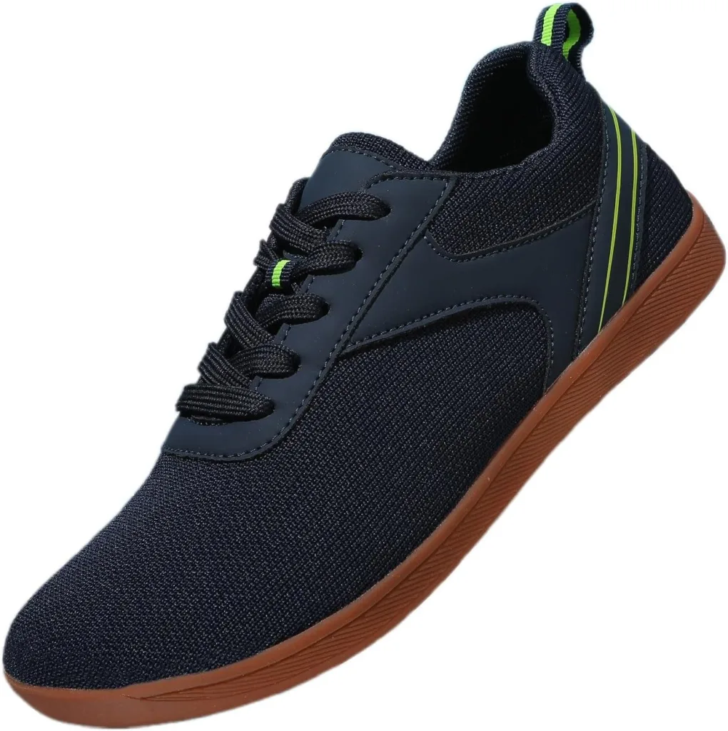 Generisch Barefoot Shoes Sports Shoes Summer Lightweight Mesh Trainers Flat Large Size Casual Shoes Comfortable Non-Slip Sports Shoes Orthotic Casual Canvas Shoes Outdoor Dam