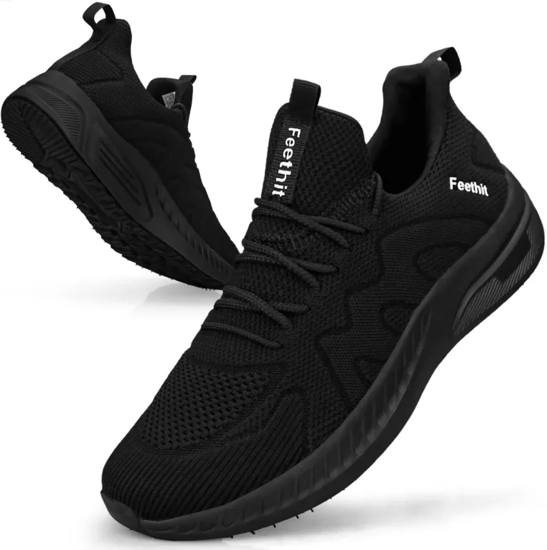 Feethit Sneakers Running Gymnastic Walking Casual Jogging Hiking Tennis Outdoor Fitness Sports Gym Work Shoes Comfortable Lightweight Breathable Herr