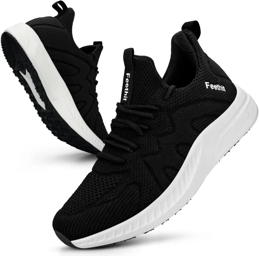Feethit Trainers Lightweight Breathable Sports Shoes Sneakers for Walking Running Jogging Sport Dam