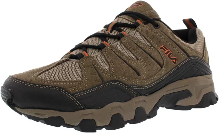 Fila Outdoor Hiking Trail Running Athletic Shoes Brown/Orange Herr
