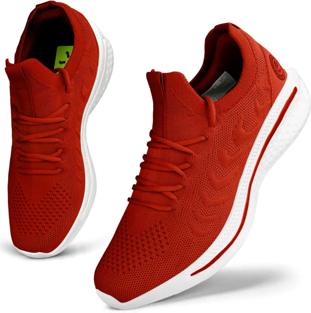 Giniros running shoes sports shoes sneakers running tennis walking shoes streets running shoes sneakers fitness jogging lightweight breathable non-slip shoes leisure shoes outdoor gym Dam