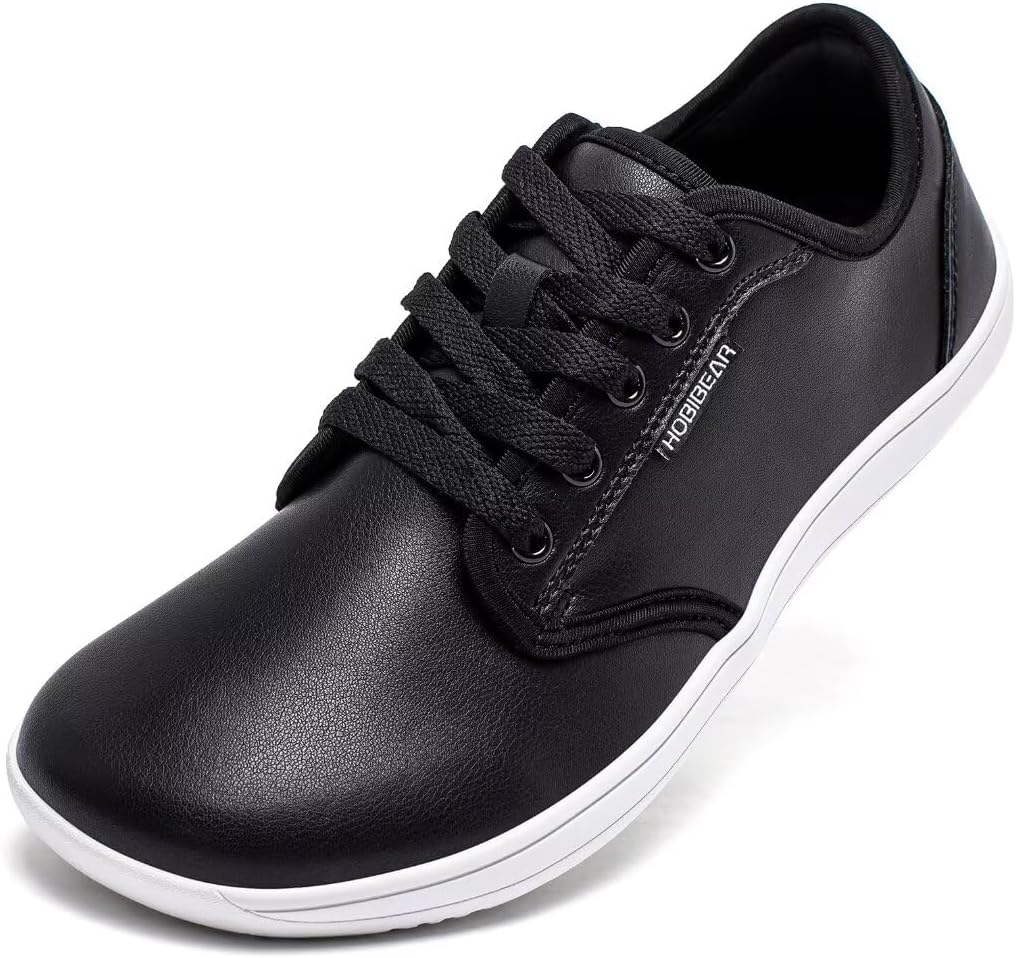 Hobibear Loose Barefoot Shoes for Minimalist Zero Drop Sneakers Lightweight And Comfortable Herr