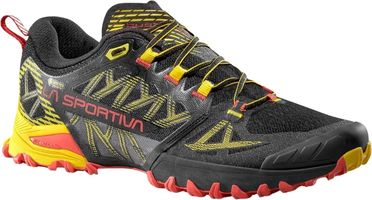 La Sportiva Bushido 3 GTX Waterproof and Lightweight Trail Running Shoes with Non-Slip Frixion Outsole and Membrane | Trail Running Shoes | Herr