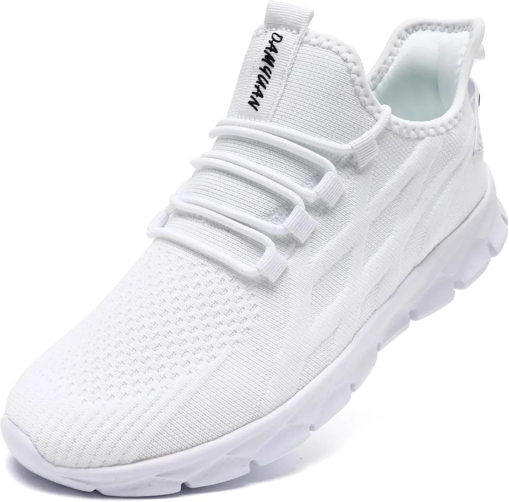 Vlhgcg Lightweight Running Shoes Slip On Walking Tennis Gym Shoes Fashion Herr