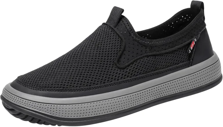 YIzdegg Sneakers Black Soft Soles Street Running Shoes Comfortable Shoes Non Slip Lightweight Gym Shoes Flat Walking Shoes Breathable Casual Running Shoes Sports Shoes Tennis Herr