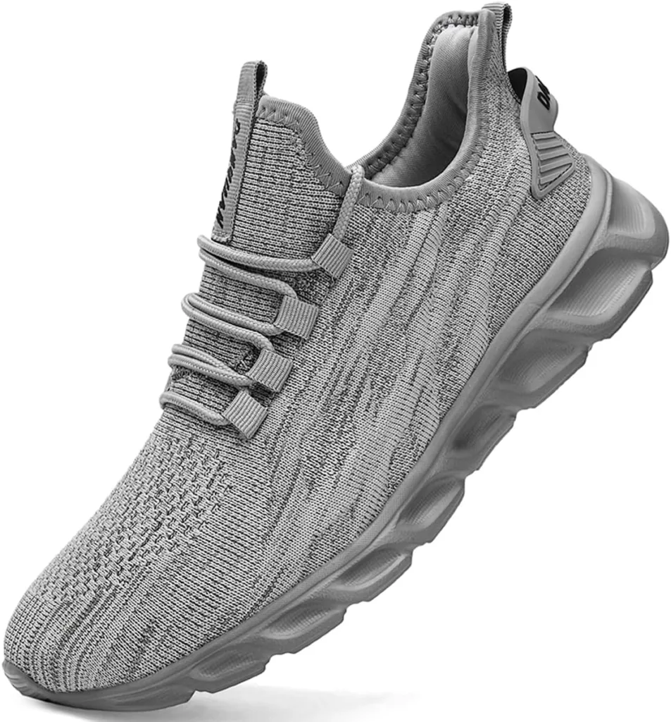 Zdfqlgv Trainers Running Shoes Walking Shoes Slip-On Sports Shoes Trainers Tennis Shoes Lightweight Breathable Outdoor Fashion Casual Herr