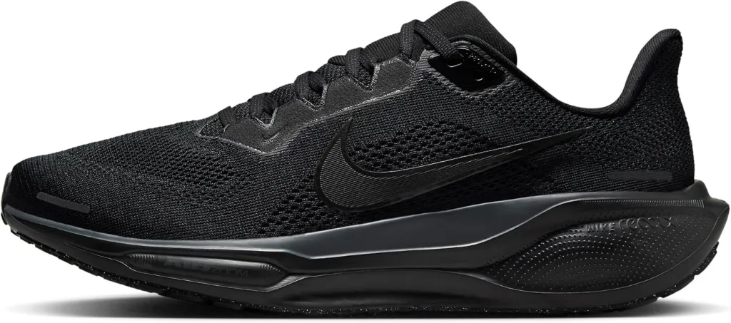 Nike Air Zoom Pegasus 41, Black and Grey Anthracite, 42.5 EU, Black and Anthracite Herr