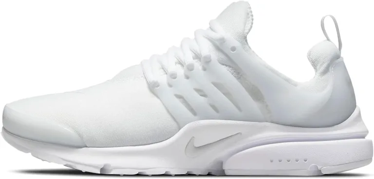 Nike Air Presto Running Shoes, Platinum Pure White Herr