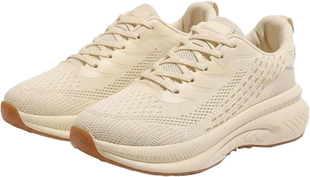 Generic Orthopedic Shoes Summer, Sports Shoes Lightweight Running Shoes Thick Sole Sneakers Running Casual Shoes Breathable Joggers Comfortable Walking Shoes Solid Color Trainers Dam