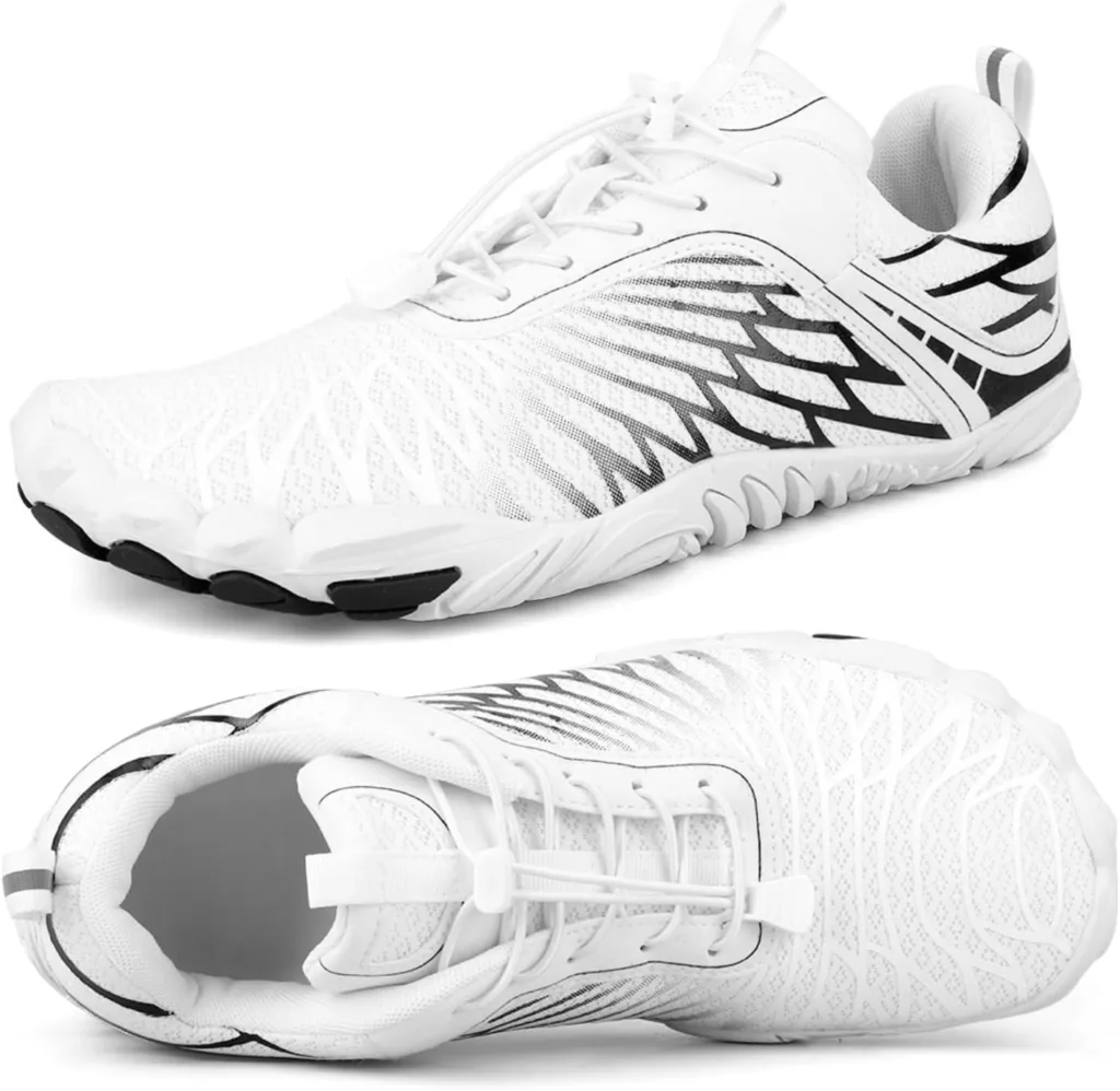 Ruyi Barefoot Shoes Minimalist Barefoot Trail Running Shoes Breathable Walking Shoes Toe Shoes with Zero-Drop Sole – Support Healthy Walking Herr
