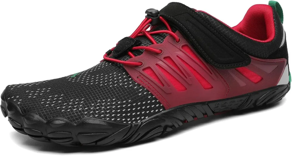 Saguaro Barefoot Shoes for and , Soft Thick Sole Trainers, Quick Dry Swim Shoes, Size 36-48, St 2 Red Herr