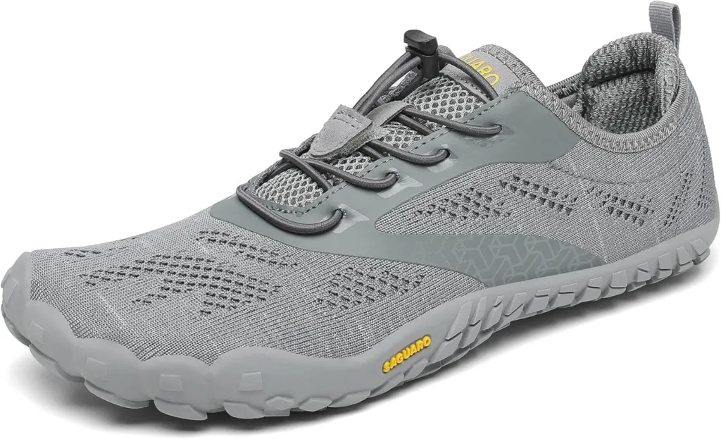 Saguaro Barefoot Shoes Trail Running Shoes Flexible Lightweight Water Sports Shoes Non-Slip Comfortable Minimalist Herr