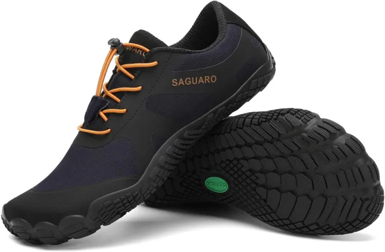 Saguaro Minimalist Trajil Running Shoes Barefoot Shoes Wide Toe Box – Indoor and Outdoor Herr