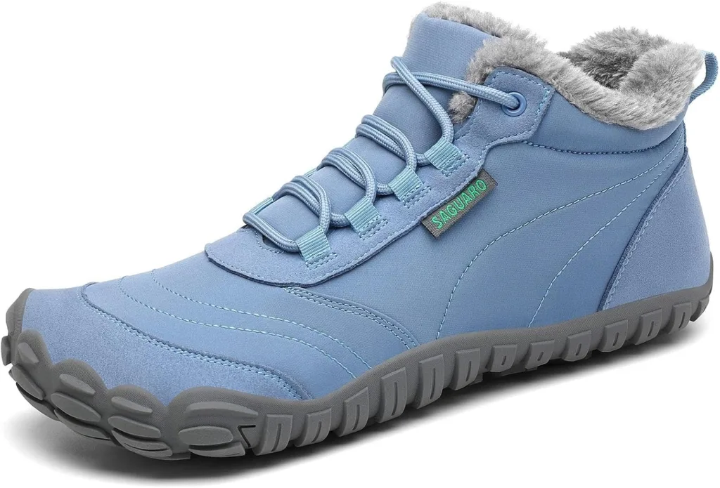 Saguaro barefoot winter shoes warm snow boots for Herr