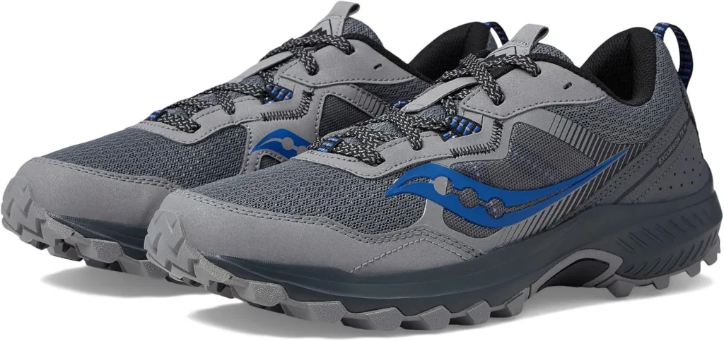 Saucony Excursion Tr16 Trail Running Shoe for , Gravel Lapis, 43 EU, Gravel Lapis Herr