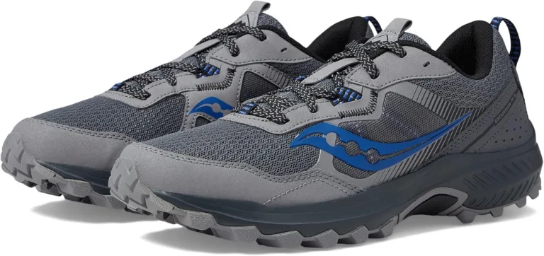 Saucony Excursion Tr16 Trail Running Shoe for , Gravel Lapis, 43 EU, Gravel Lapis Herr
