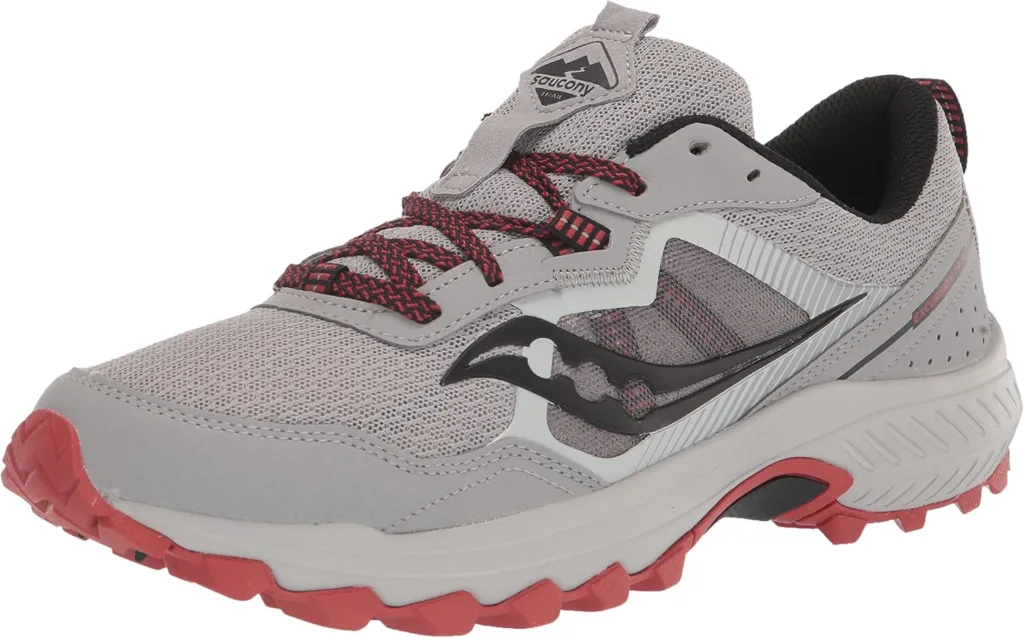 Saucony Excursion TR16 Trail Running Shoe, Alloy/Lava Herr
