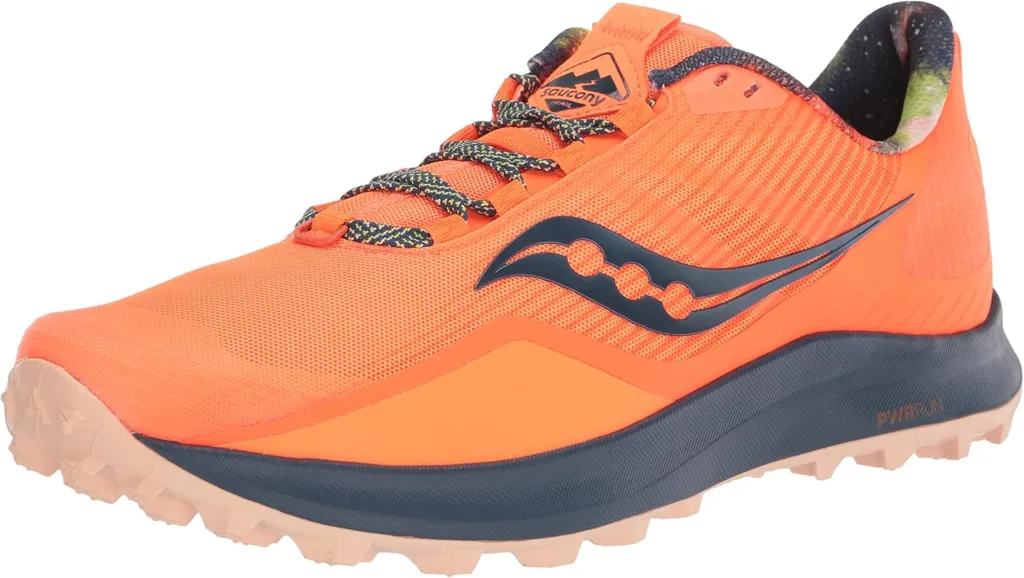 Saucony Peregrine 12 LTD Trail Running Shoes Orange Herr