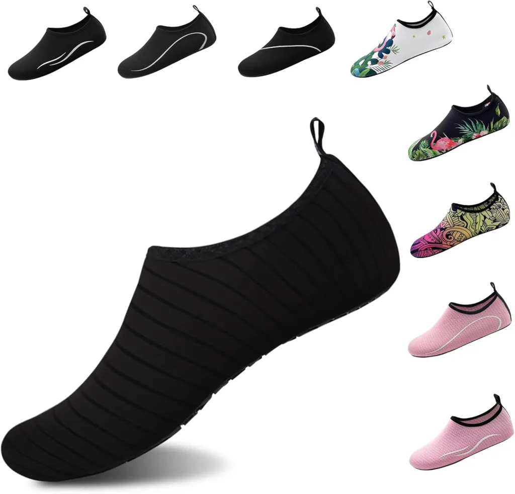 North Bund Water Shoes Barefoot Beach Quick Dry Shoes Aqua Yoga Swimming Skin Socks Pool Travel Kayaking River Surfing Diving Yoga Training Herr